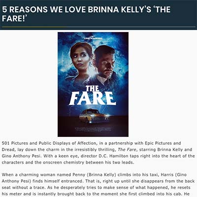 5 REASONS WE LOVE BRINNA KELLY’S ‘THE FARE!’